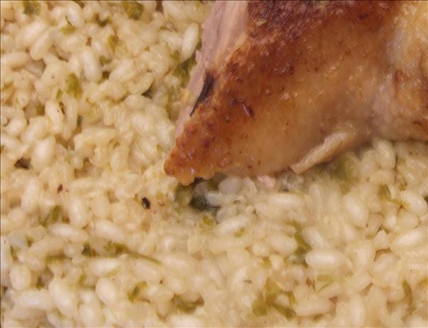 Garlic-Wine Rice Pilaf. Photo by Peter J