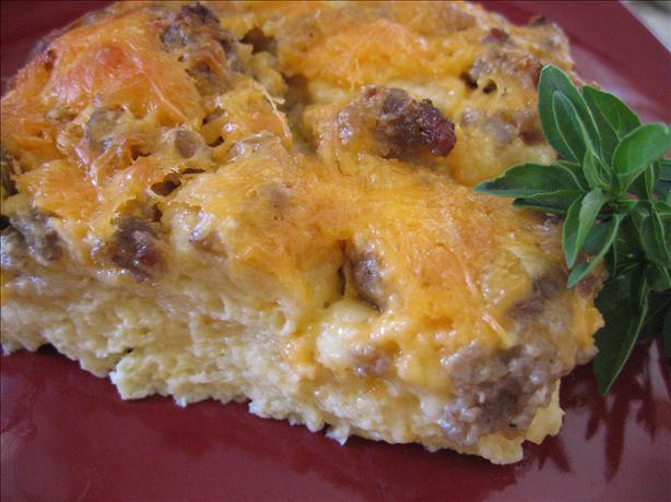 Breakfast Sausage Casserole. Photo by Brenda.