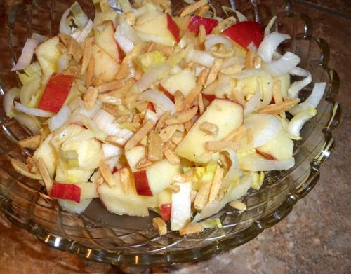 Belgian Endive Salad. Photo by Bergy