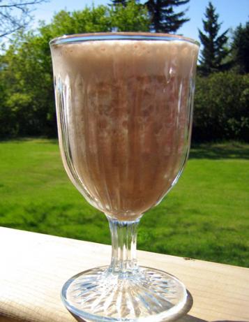 Iced Banana Latte. Photo by Annacia