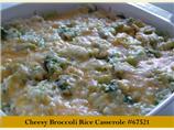Cheesy Broccoli Rice Casserole. Photo by J e l i s a