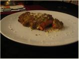 Pesto Crusted Roast Salmon