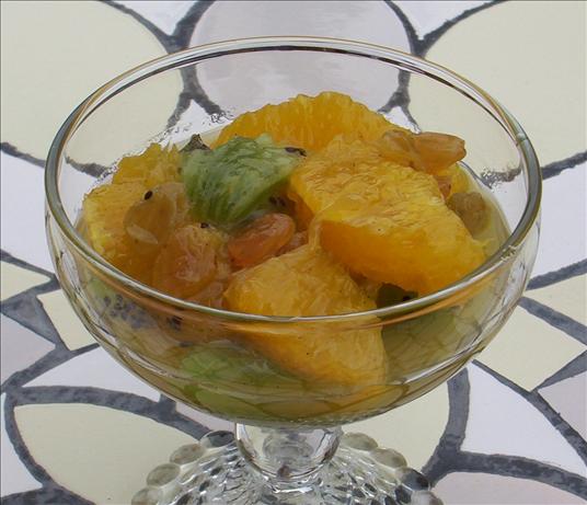 Citrus Compote With Honey and Golden Raisins. Photo by Kree