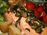 Baked Salmon With Caper Sauce