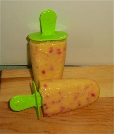 "Healthy for them" yogurt popsicles. Photo by Debra1113