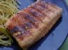 Salmon with Honey and Mustard Glaze