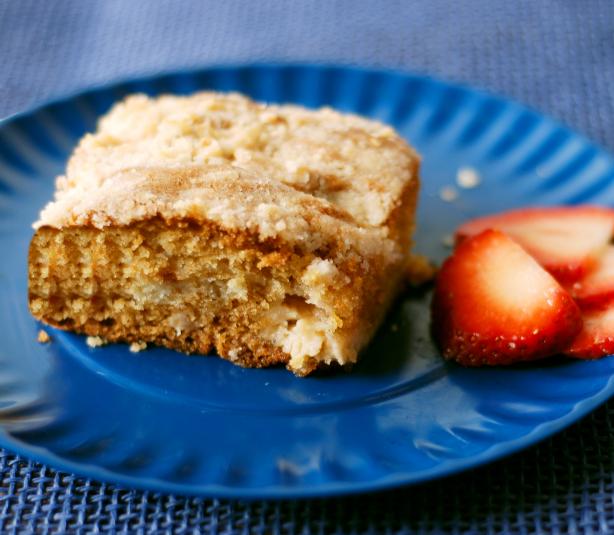 Fantastic Buttery Cream Cheese Coffee Cake. Photo by KC_Cooker