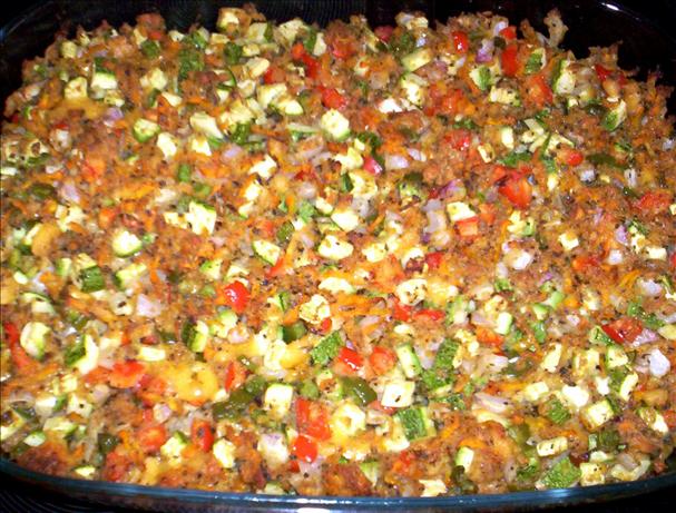 Zucchini or Squash Casserole. Photo by evelyn/athens