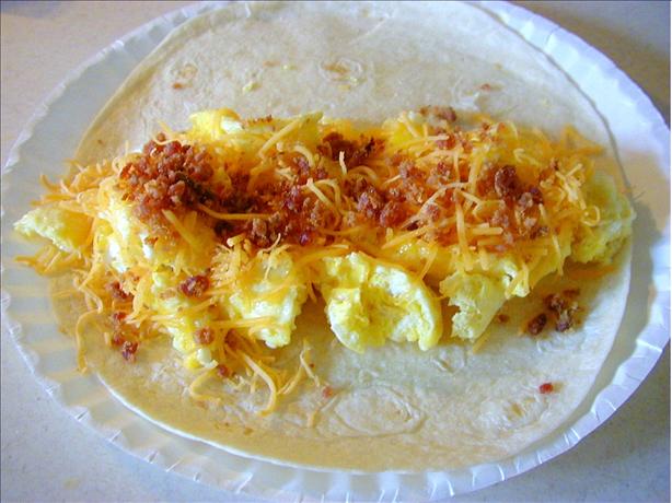 Breakfast Burrito (Like Mc Donald's!). Photo by AmyMCGS