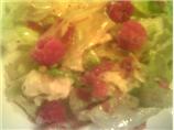 Mixed Greens with Raspberries and Walnuts
