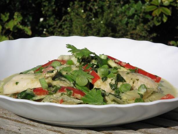 Green Curried Fish. Photo by The Flying Chef