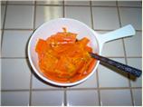 Carrots in Orange-Basil Butter