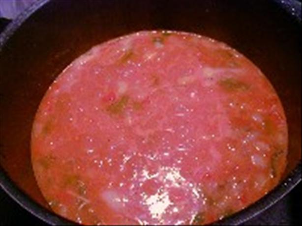 Flavorful Chicken Enchilada Soup. Photo by AmyMCGS