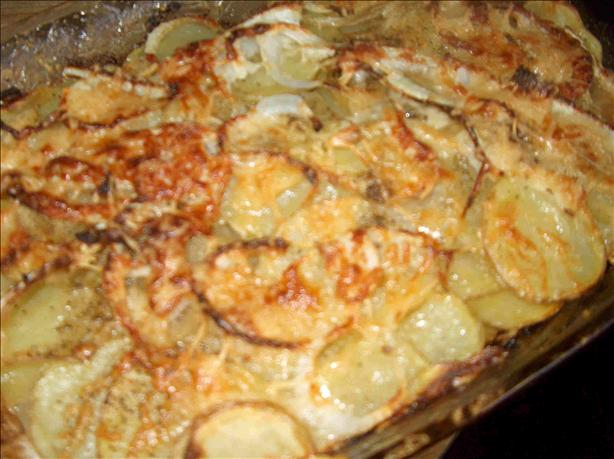 Easy Parmesan Potato Rounds. Photo by Lainey6605