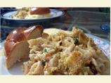 Delicious Tuna-Mushroom Noodle Casserole. Photo by love4culinary