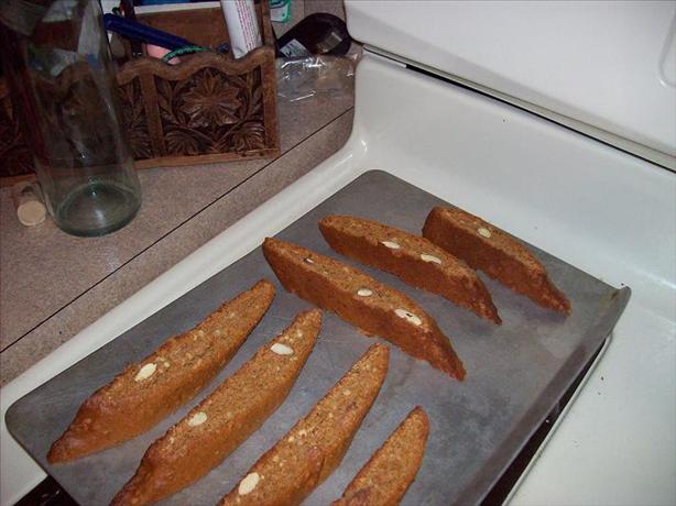 Honey Almond Biscotti. Photo by Strwbrrykisses