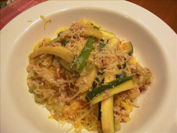 Pasta With Crab for One Person. Photo by PaulaG