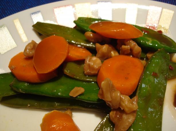 Asian Snow Peas and Carrots Asian Snow Peas and Carrots