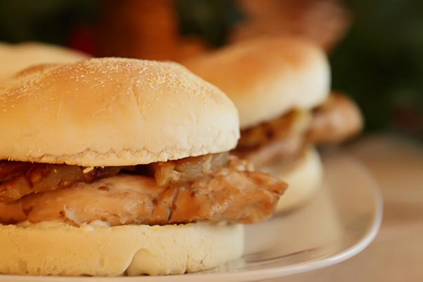 Easy Teriyaki Chicken Burgers. Photo by CulinaryExplorer