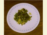 Green Vegetables with Sesame-Ginger Dressing