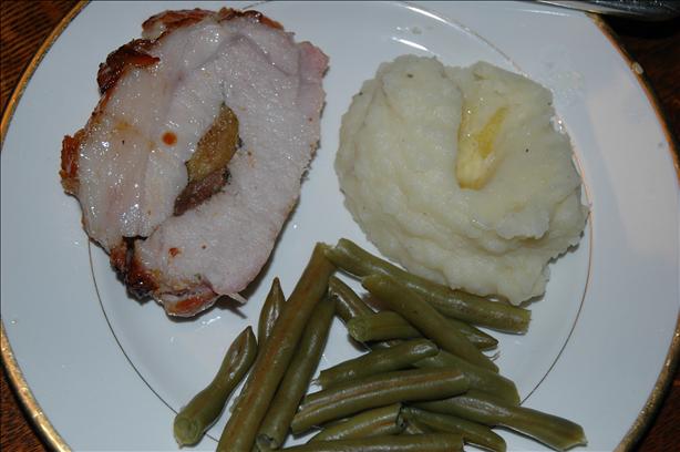 Roasted Pork Loin With Figs. Photo by Sweetiebarbara