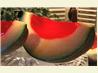 Jello Melon Wedges