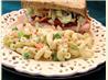 Macaroni Salad With Tomatoes and Peas
