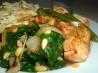 Braised Spinach with Garlic, Onion, and Pine Nuts