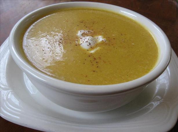 Sweet Acorn Squash And Apple Soup. Photo by averybird