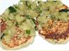 Green Onion Crab Cakes With Pineapple Salsa. Recipe by Dancer^