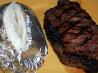 Marinated Grilled Steaks. Recipe by Kittencalskitchen