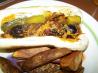 Spicy Onions and Bratwurst
