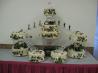 White Almond Sour Cream Wedding Cake