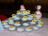 White Almond Sour Cream Wedding Cake