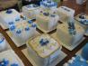 White Almond Sour Cream Wedding Cake