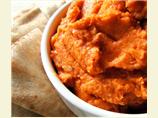 Low Fat Red Pepper Hummus