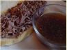 Shredded French-Dip Sandwiches