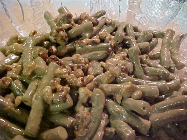 Green Bean Salad in Tangy Vinaigrette. Photo by Chef PotPie