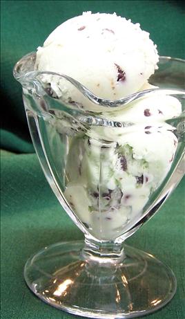 Light Mint Chocolate Chip Ice Cream. Photo by PaulaG