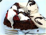 mexican chocolate cake. Photo by Vegan Courtney