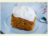 Pumpkin Cake Bars With Cream Cheese Frosting!