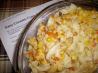 Easy Creamy Corn Casserole. Recipe by Kittencalskitchen