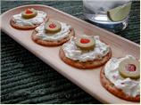Cream Cheese & Olive Sandwiches