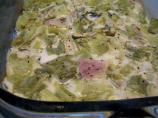 Braised Celery with Goat's Cheese