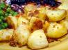 Baked Garlic Parmesan Potatoes. Recipe by Marie