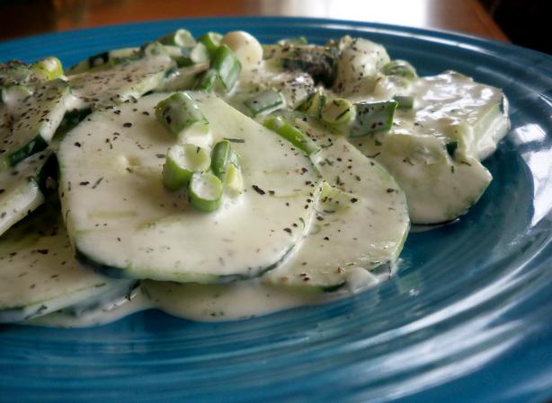 Kansas Cucumber Salad. Photo by *Parsley*