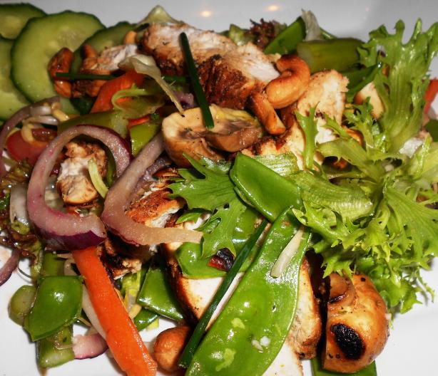 Warm Spicy Chicken Salad. Photo by Tisme