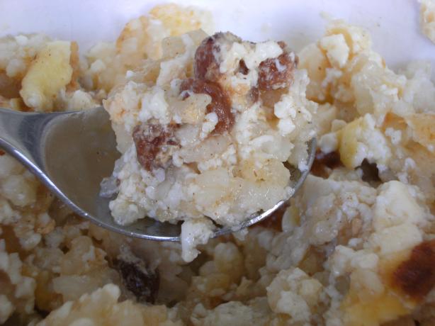 Rice Pudding with Quince Paste. Photo by Lalaloula