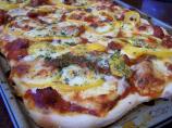 Homemade Deep Dish Sausage Pizza