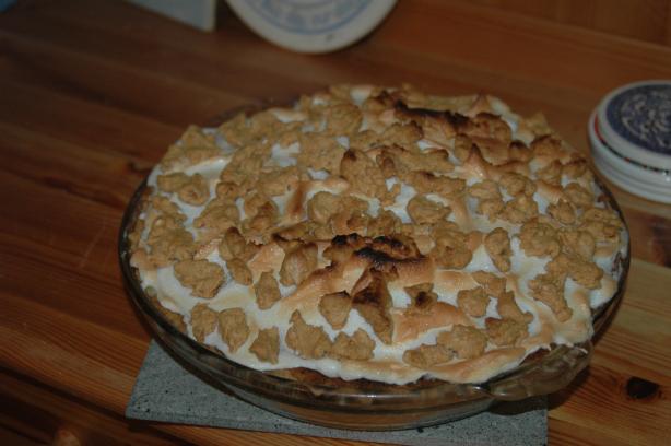 Peanut Butter Pie With Meringue Topping. Photo by thejonesgal